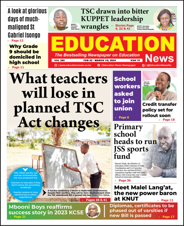 PAGE 1 EDUCATION NEWS NEWSPAPER VOL. 280